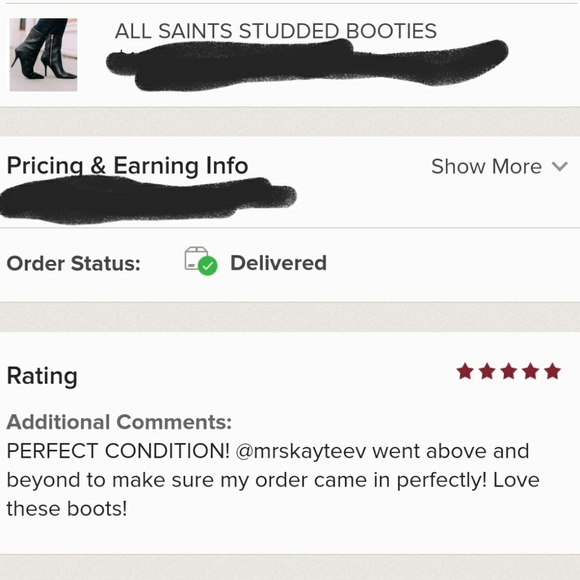 ALL SAINTS STUDDED BOOTIES - Picture 16 of 16